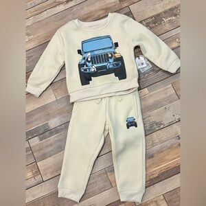 NWT Trestles Supply Jeep theme outfit size 2T